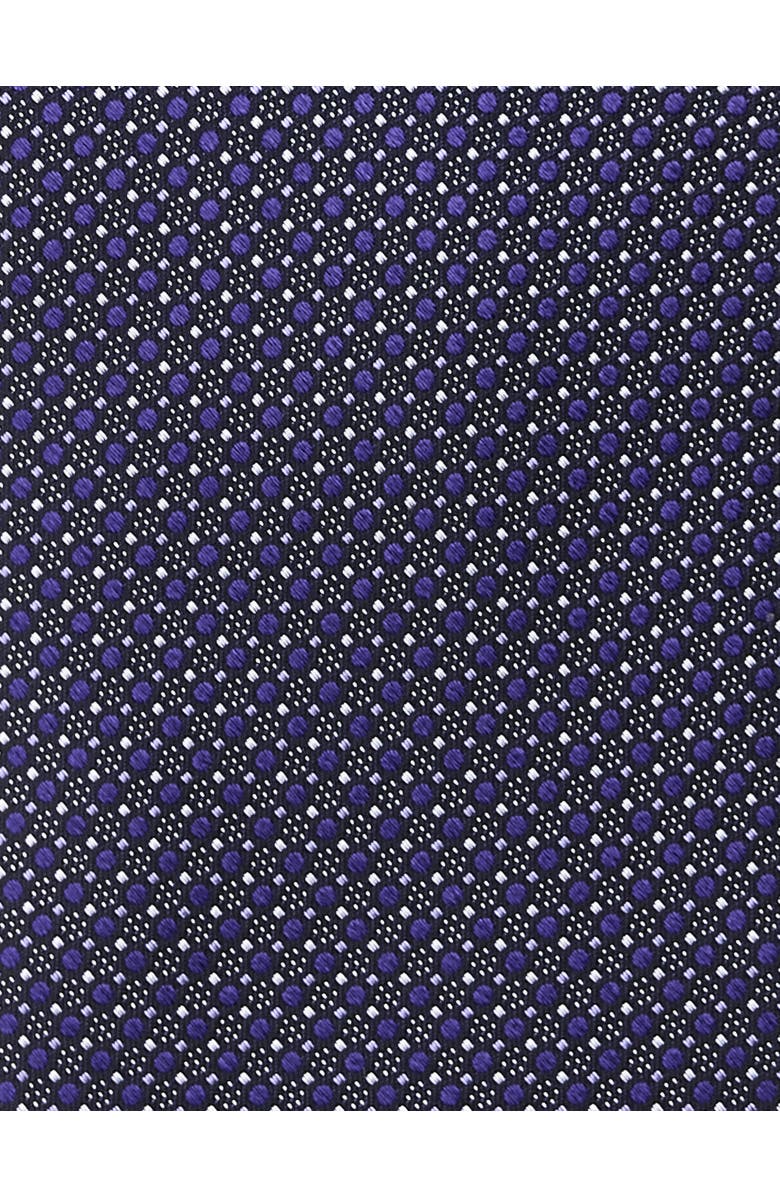 Michael Kors Big & Tall Peregrine Mini Dotted Tie, Alternate, color, Purple