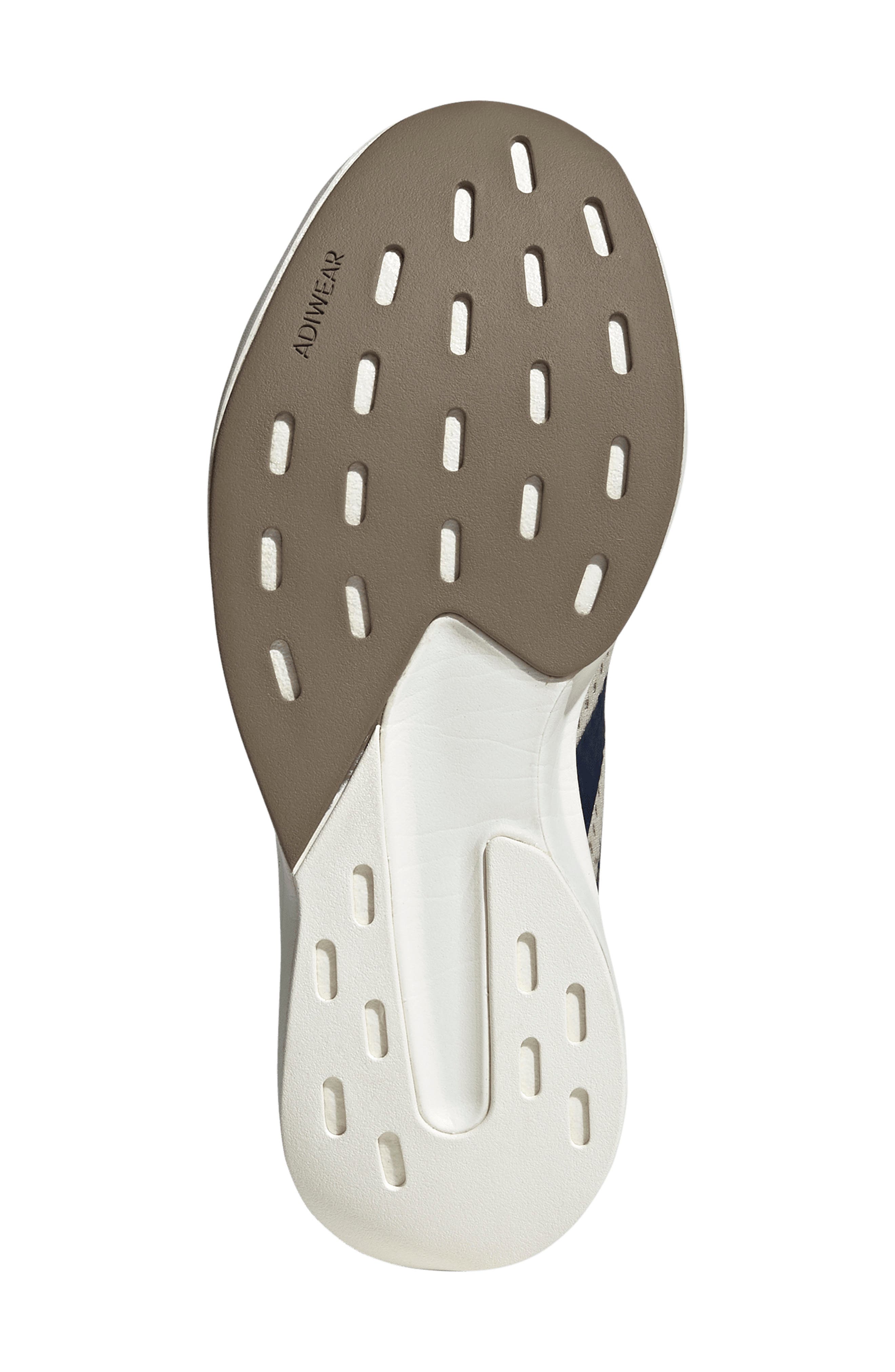 Adizero Pacer Sneaker, Alternate, color, KHAKI / NIGHT INDIGO/ WHITE