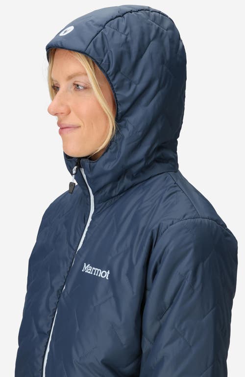 Marmot Monoquilt Hooded Jacket In Animal Print