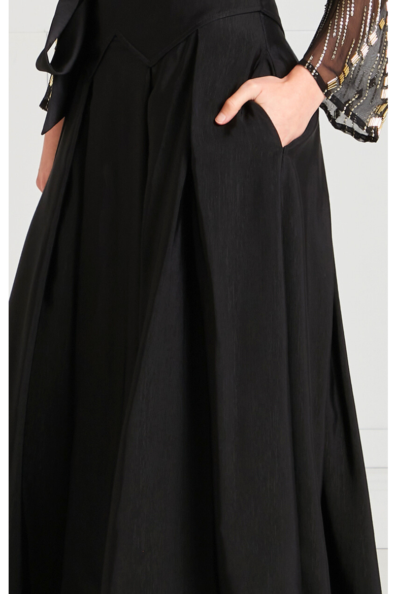 Elodie Skirt, Alternate, color, Black