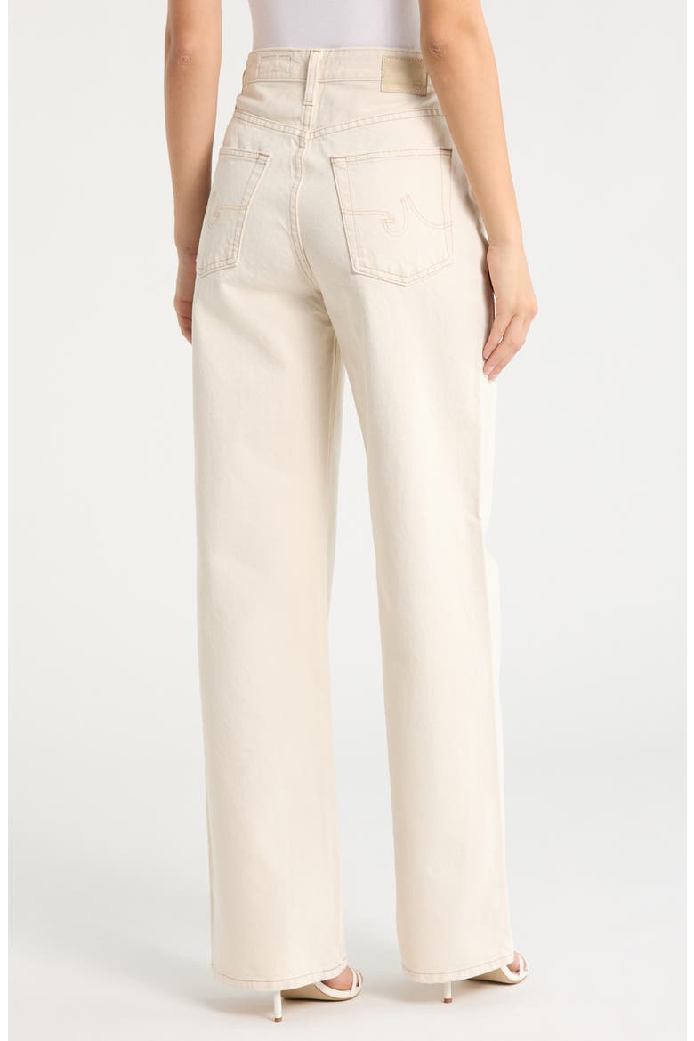 Kora High Waist Wide Leg Jeans, Alternate, color, PALE OAK