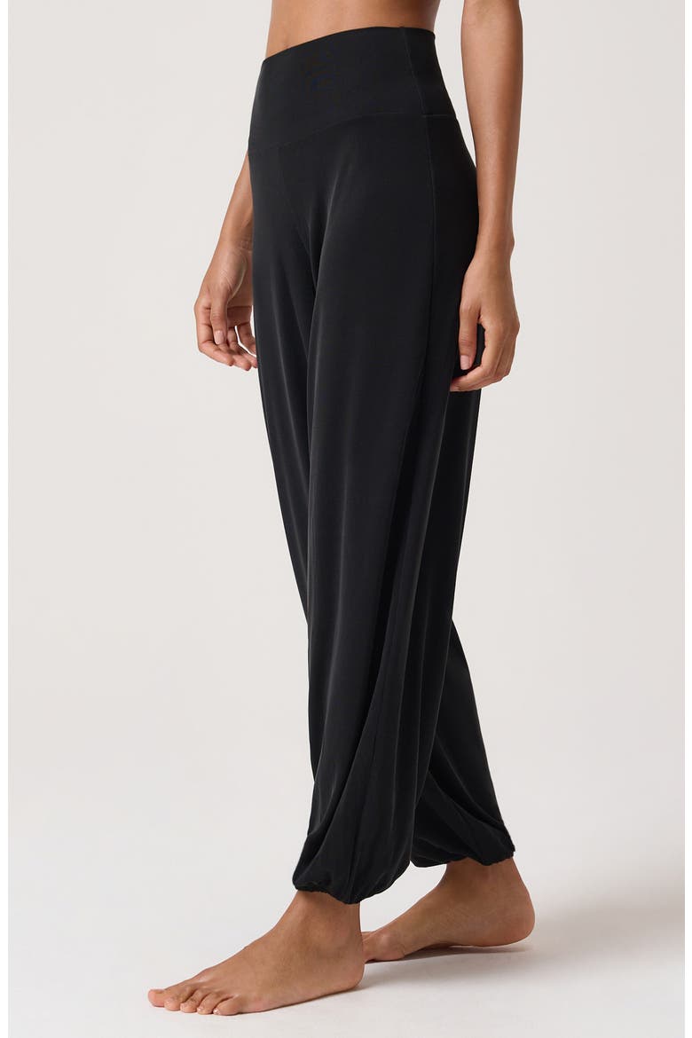 Karma High Waist Jogger Pants, Alternate, color, BLACK