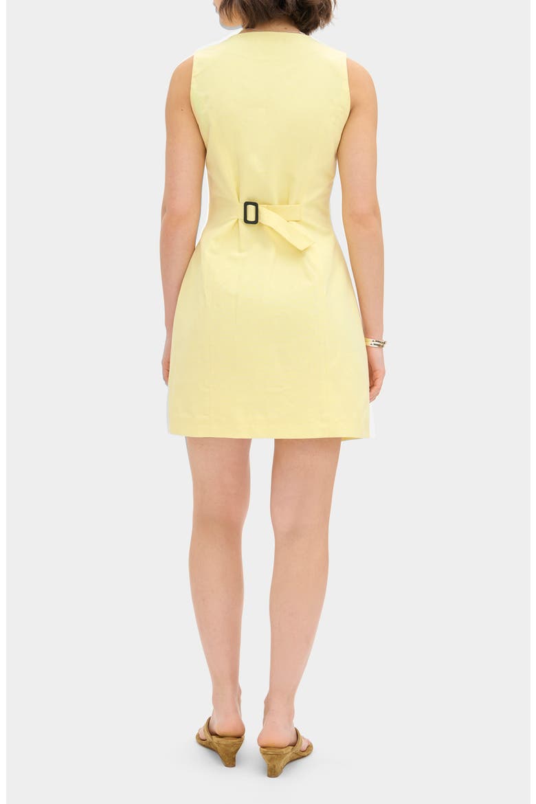 Leah Sleeveless Sheath, Alternate, color, BUTTER YELLOW