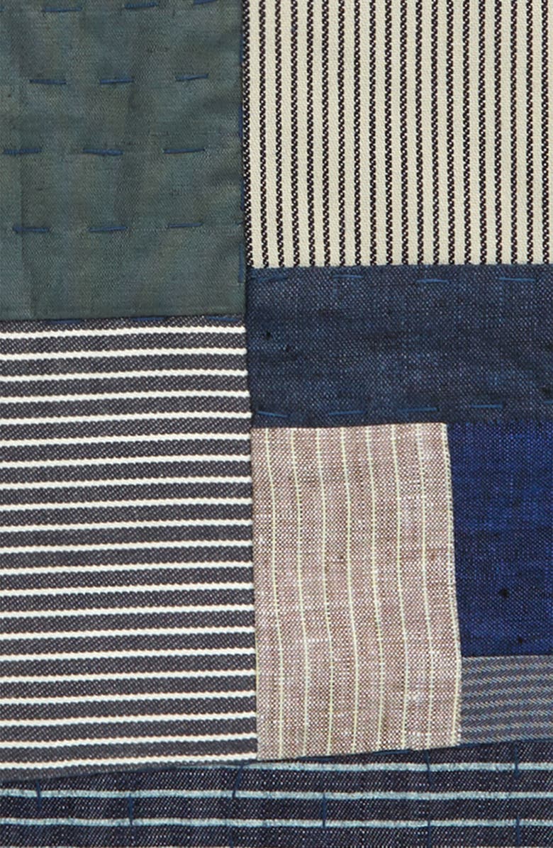 Thompson Street Studio Cotton & Linen Patchwork Placemat, Alternate, color, 