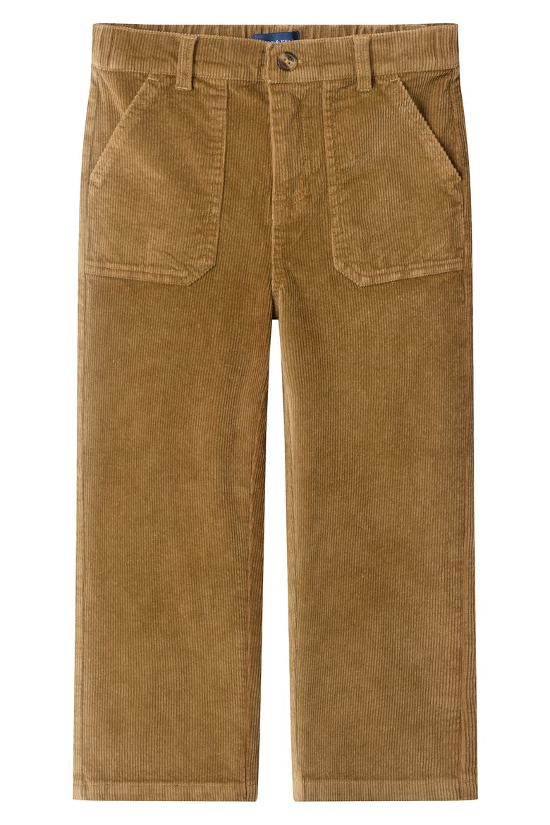 Kids' Wide Leg Corduroy Pants, Main, color, KHAKI