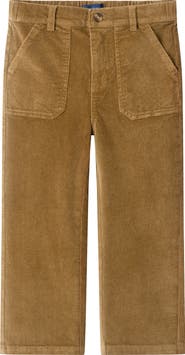 Andy & Evan Kids' Wide Leg Corduroy Pants