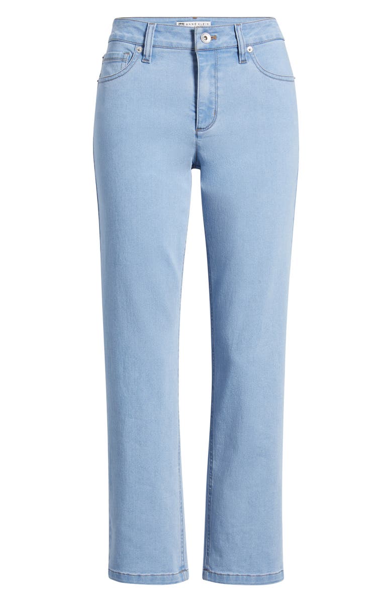 Anne Klein Ankle Slim Straight Leg Jeans, Alternate, color, 