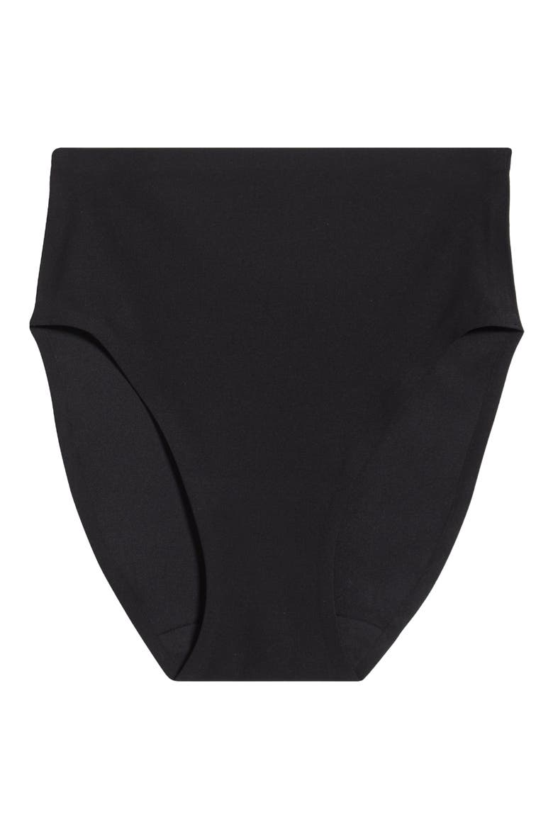 Soft Stretch High Cut Briefs, Alternate, color, BLACK