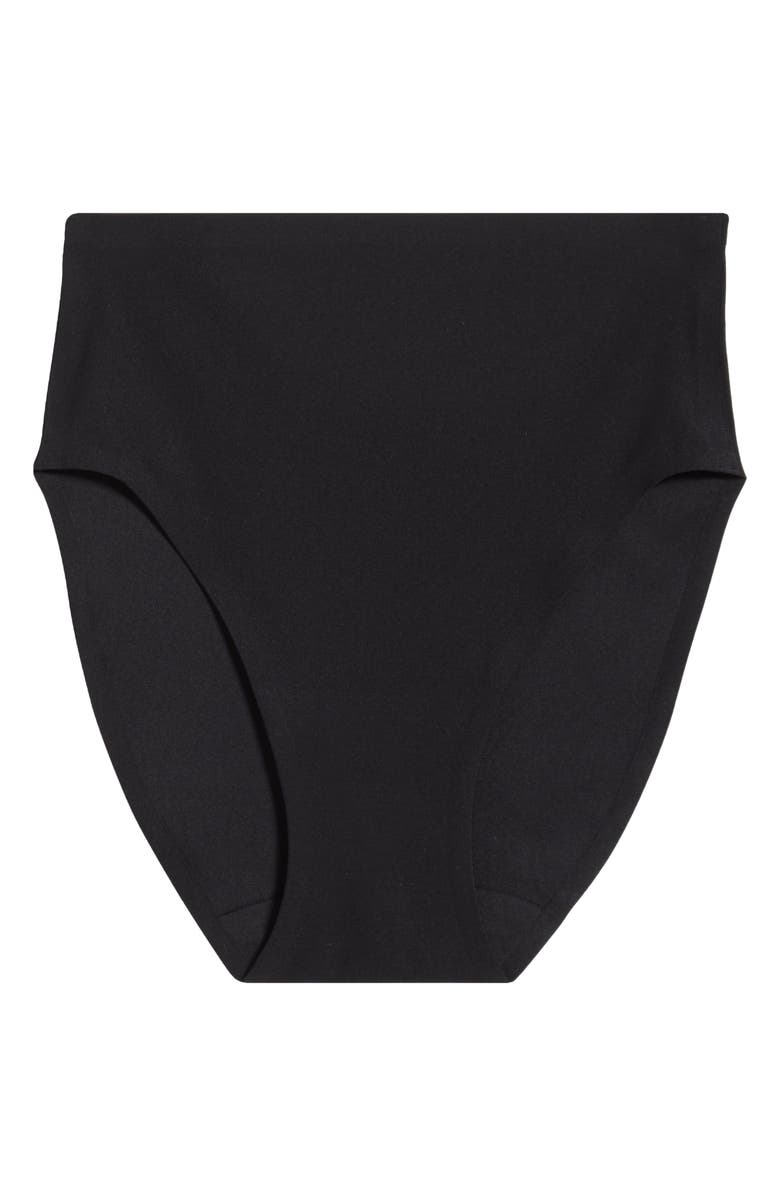 Chantelle Lingerie Soft Stretch High Cut Briefs, Alternate, color, Black