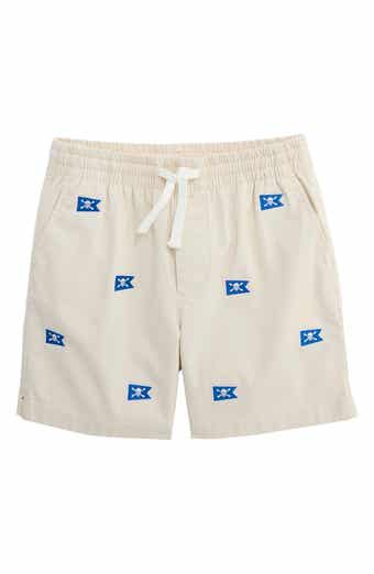 Kids' Embroidered Drawstring Shorts
