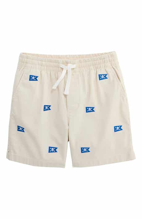 Kids' Embroidered Drawstring Shorts