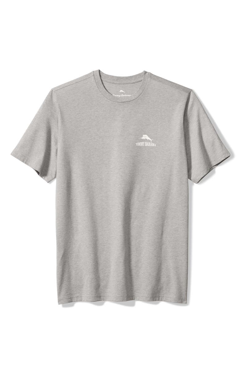 Tommy Bahama Barks & Recreation Graphic T-Shirt, Main, color, Grey Heather