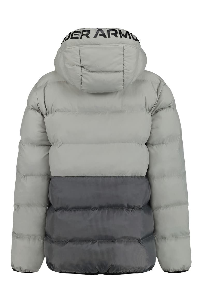 Kids' Pronto Colorblocked Puffer Jacket, Alternate, color, TITANIUM