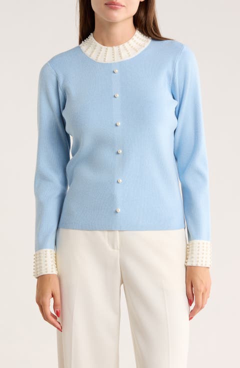 Andi Pearly Beaded Sweater