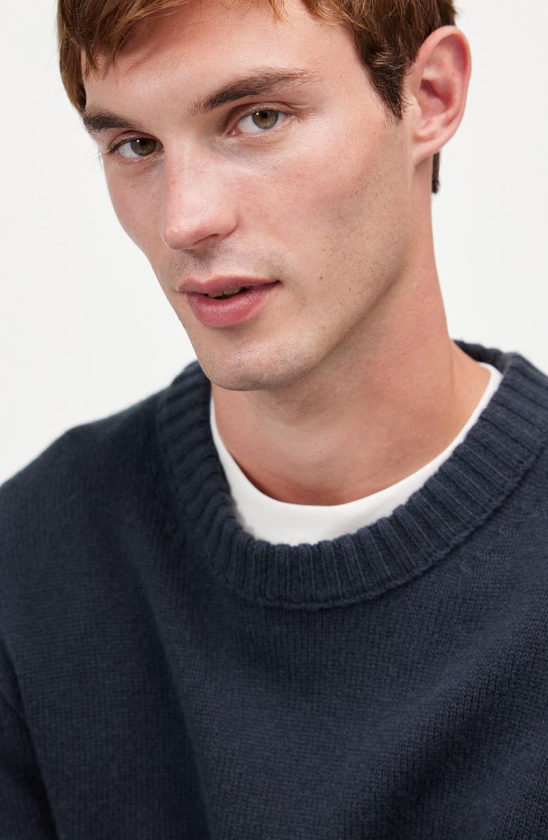 Madewell Wool & Cashmere Blend Sweater, Alternate, color, 