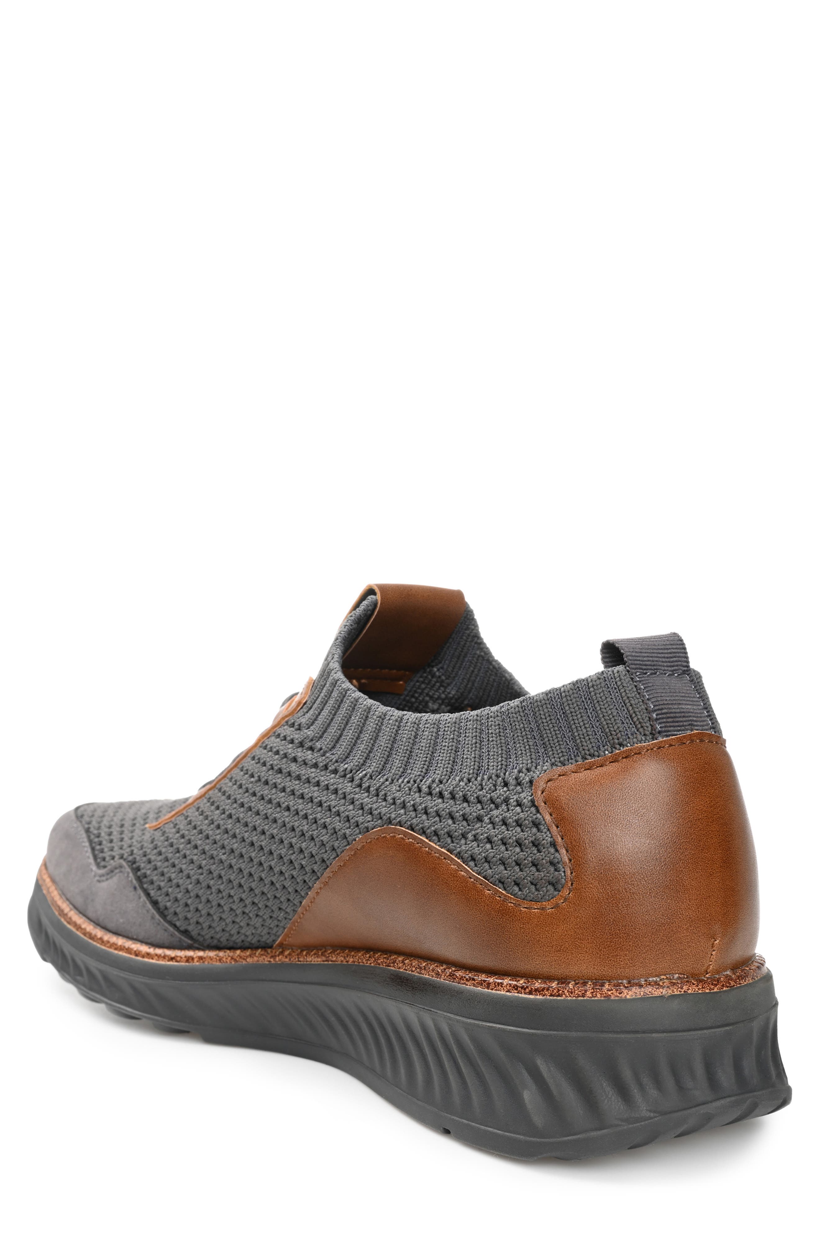 VANCE CO Julius Knit Casual Dress Shoe, Alternate, color, Grey