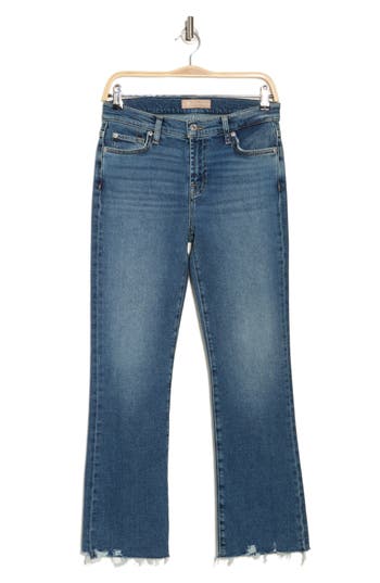 7 For All Mankind Daisy Raw Ankle Bootcut Jeans