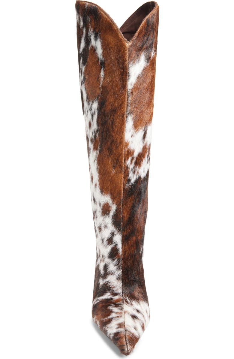 Jeffrey Campbell Pinpoint Pointed Toe Knee High Western Boot, Alternate, color,