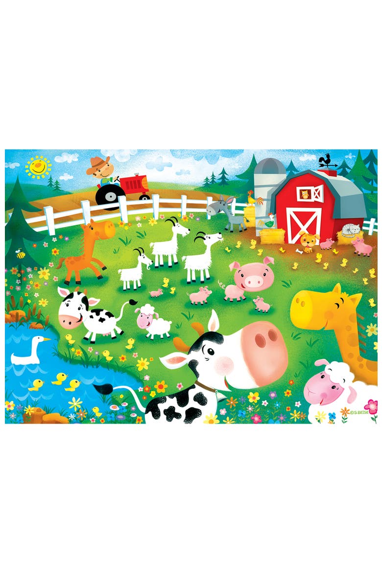 Old MacDonald 24 Piece Jigsaw Puzzle, Alternate, color, Multicolor