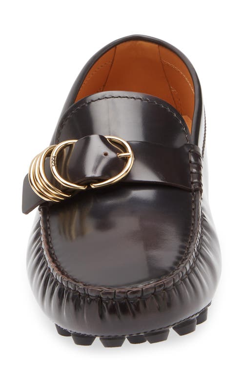 Tod's Gommino Macro Fibbia Anell Loafer In Brown
