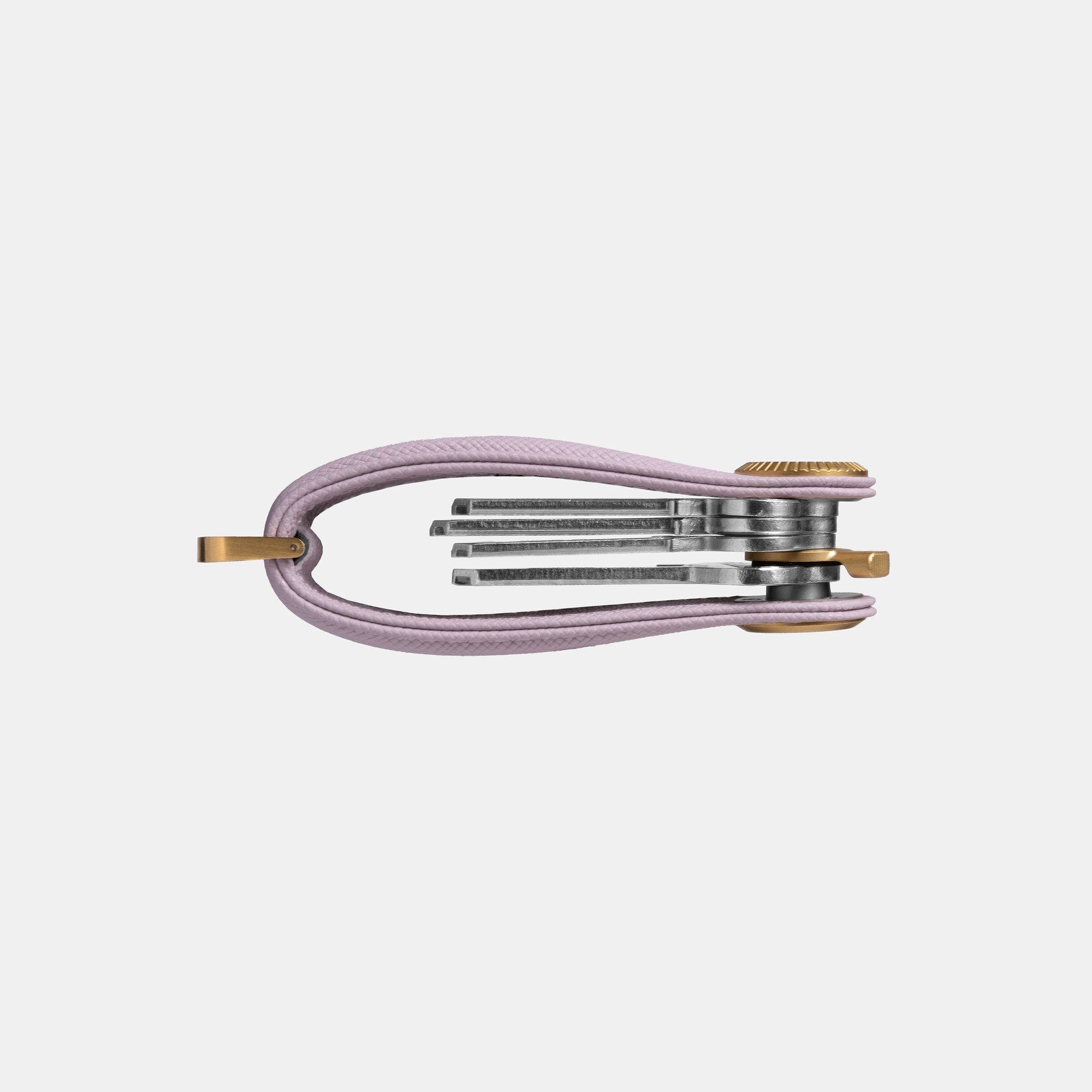 Orbitkey Pro Saffiano Leather Key Organiser, Alternate, color, Lilac