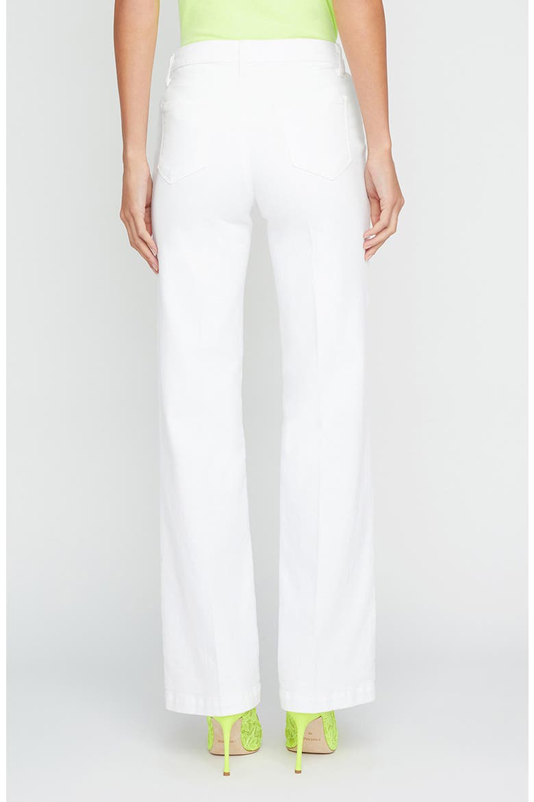 Scottie High Waist Wide Leg Jeans, Alternate, color, BLANC