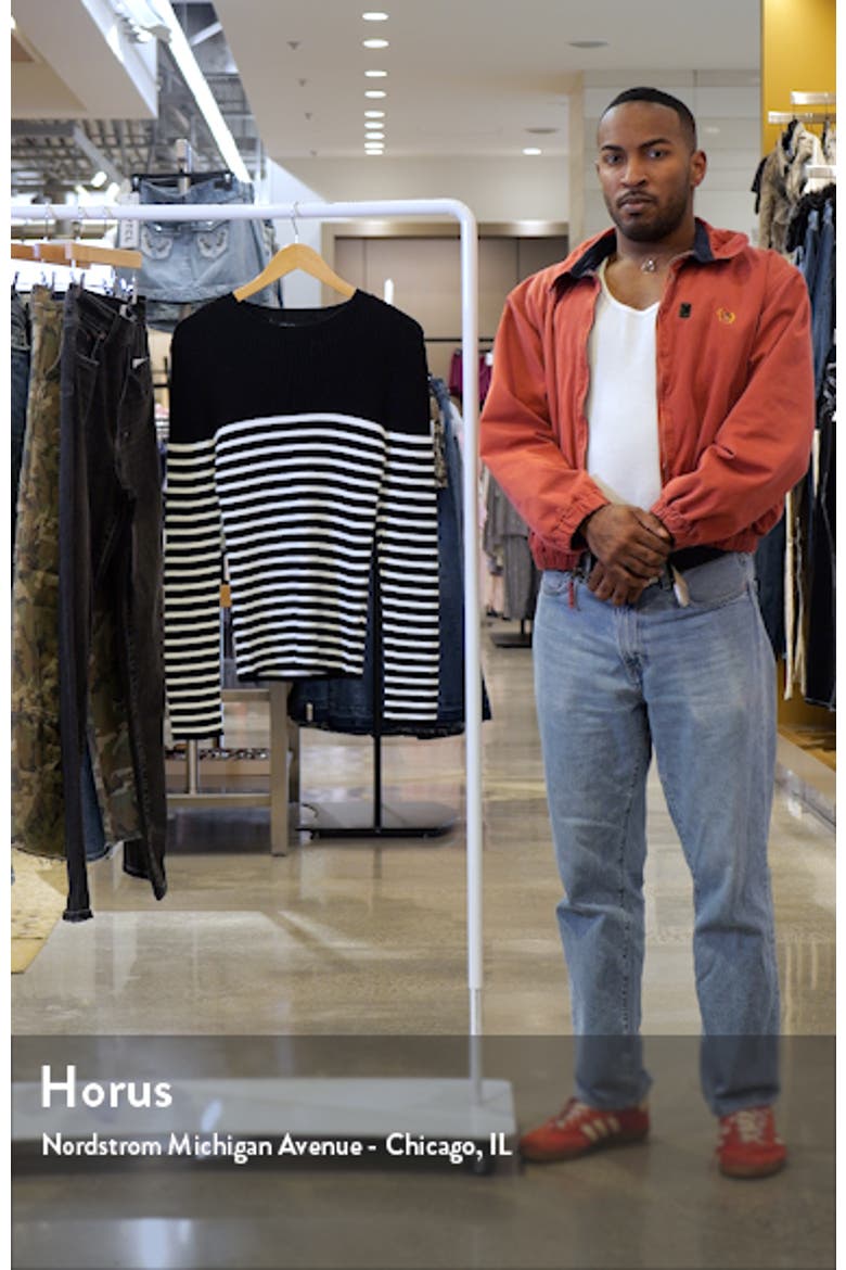 Stripe Rib Sweater video