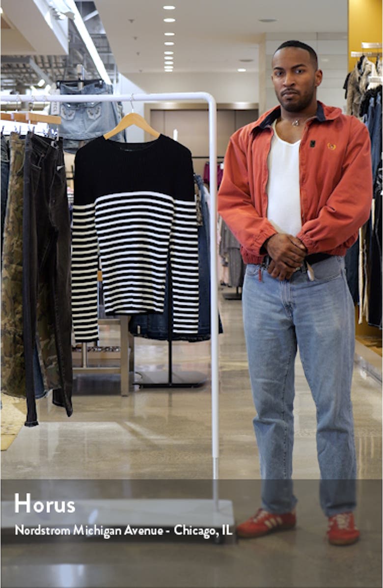 Stripe Rib Sweater, sales video thumbnail