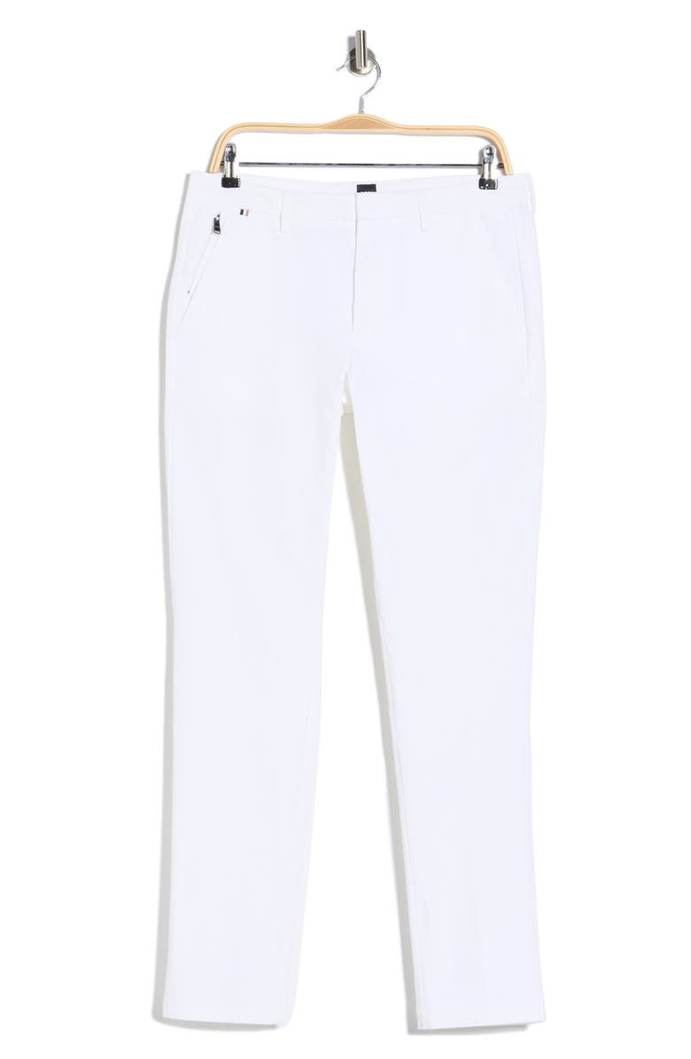 BOSS Kaito Pants, Main, color, White