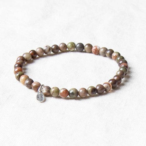 Tiny Rituals Natural Ocean Jasper Energy Bracelet In Multi
