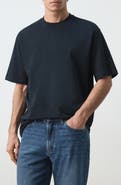 MANGO Relaxed Fit Heavyweight Cotton T-Shirt