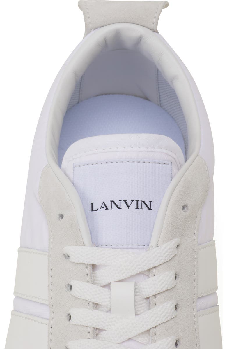 Lanvin Bumpr Sneakers In Nylon, Alternate, color, White