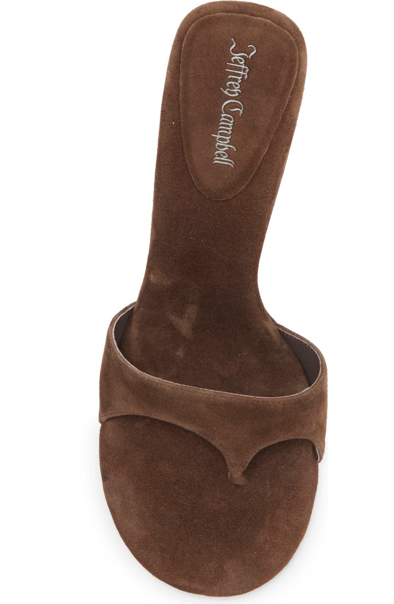 Jeffrey Campbell Linette Sandal, Alternate, color, Espreso Suede