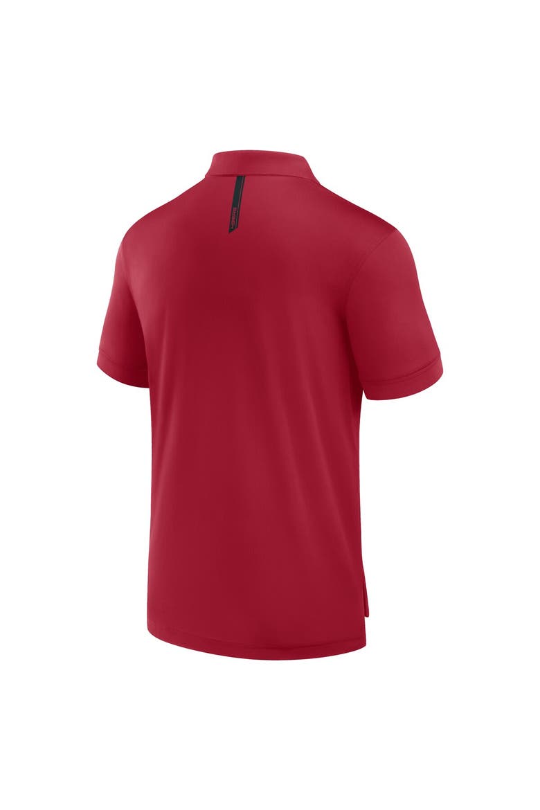 Men's Fanatics Scarlet San Francisco 49ers Front Office Move Mono Polo, Alternate, color, Scarlet