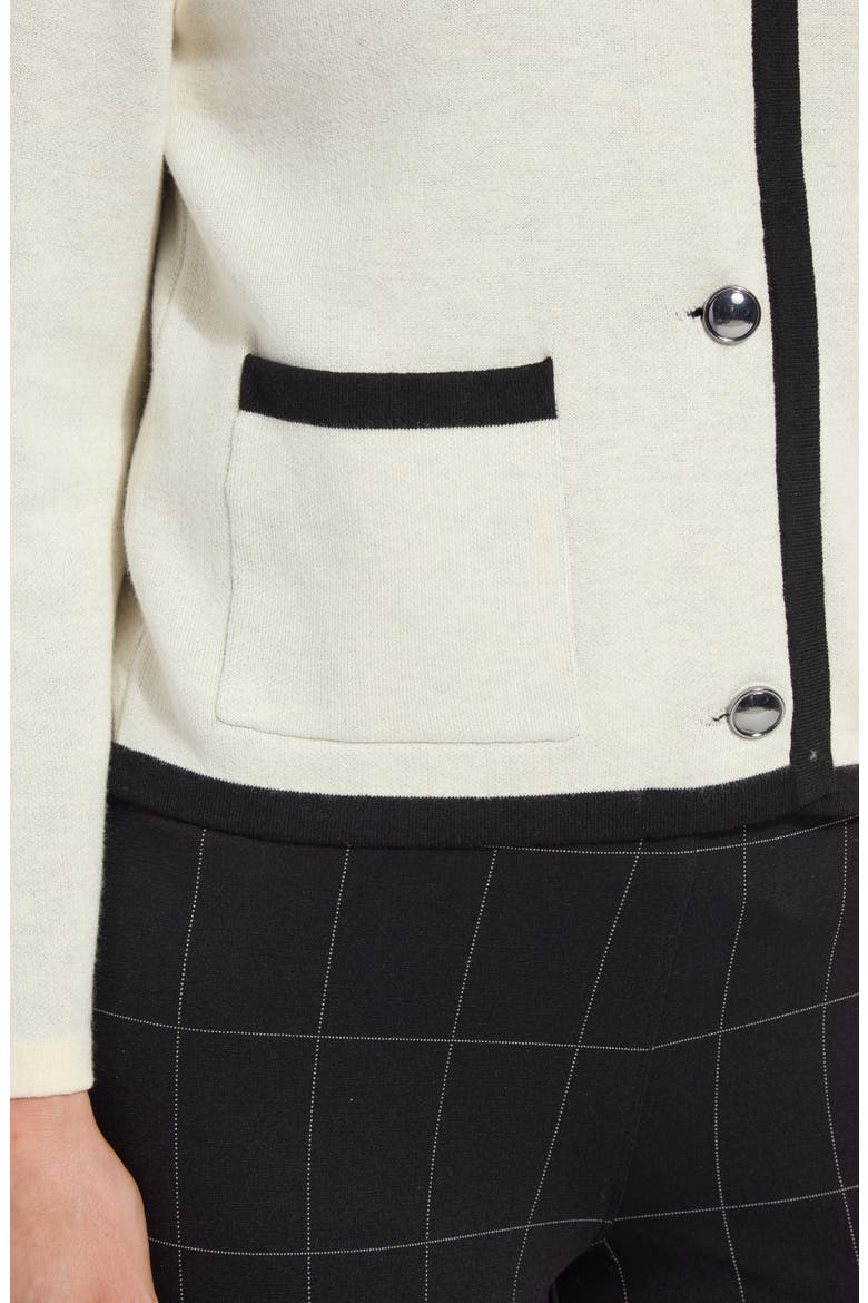Amal Sweater Jacket, Alternate, color, CHALK