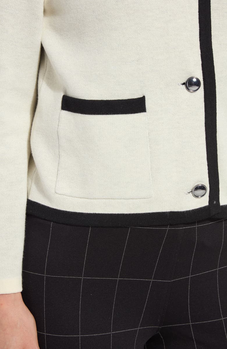 Lysse Amal Sweater Jacket, Alternate, color, Chalk