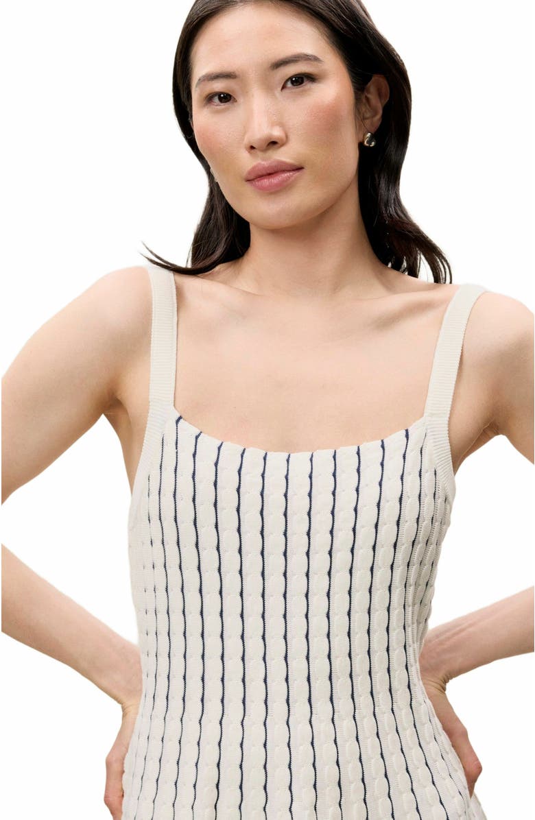 Rebecca Taylor Dorothy Knit Dress, Alternate, color, Ivory