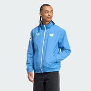 adidas Originals Men's adidas Originals Blue Charlotte FC 2025 Archive Collection Anthem Full-Zip Jacket
