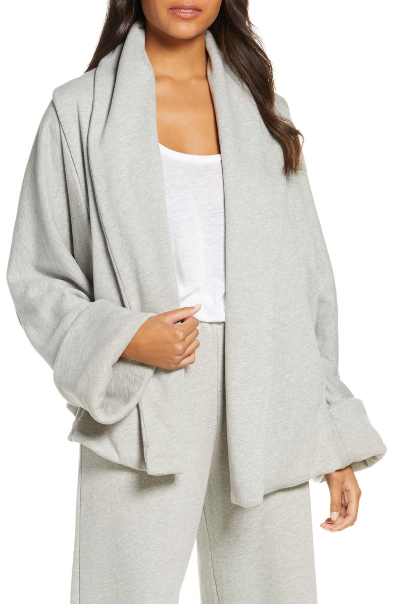 Maison du Soir Fleece Cardigan, Main, color, 