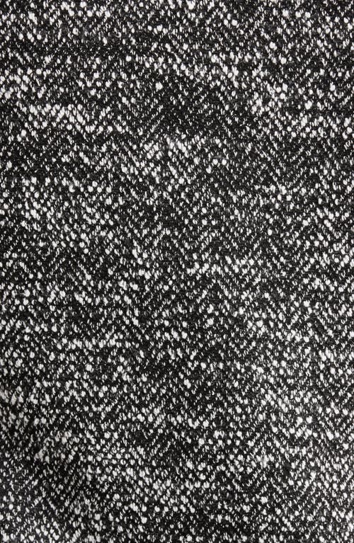 Nic + Zoe Nic+zoe Herringbone Tweed Knit Bomber Jacket