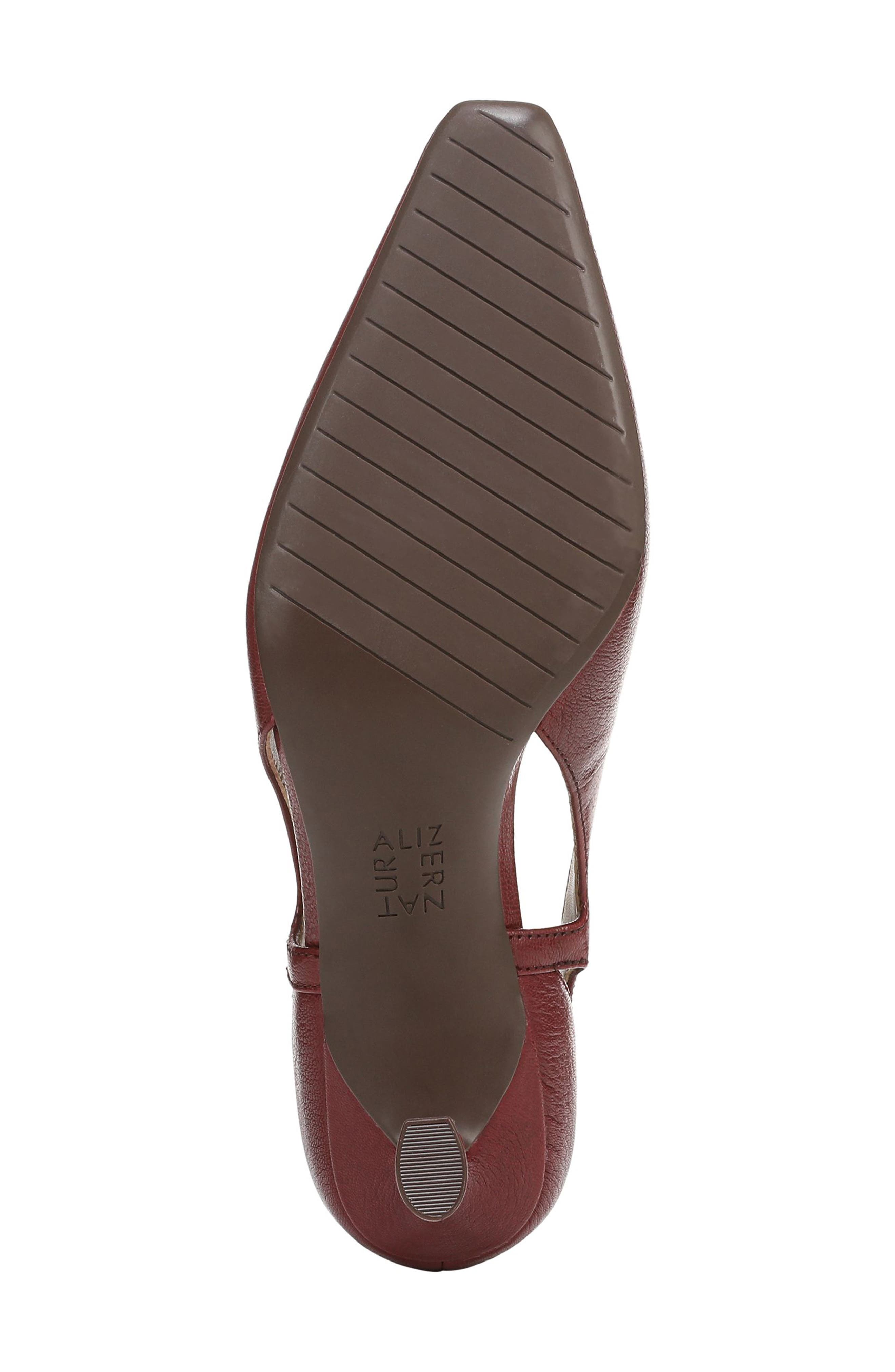Naturalizer Gracie Pointed Toe Pump, Alternate, color, Cranberry Leather