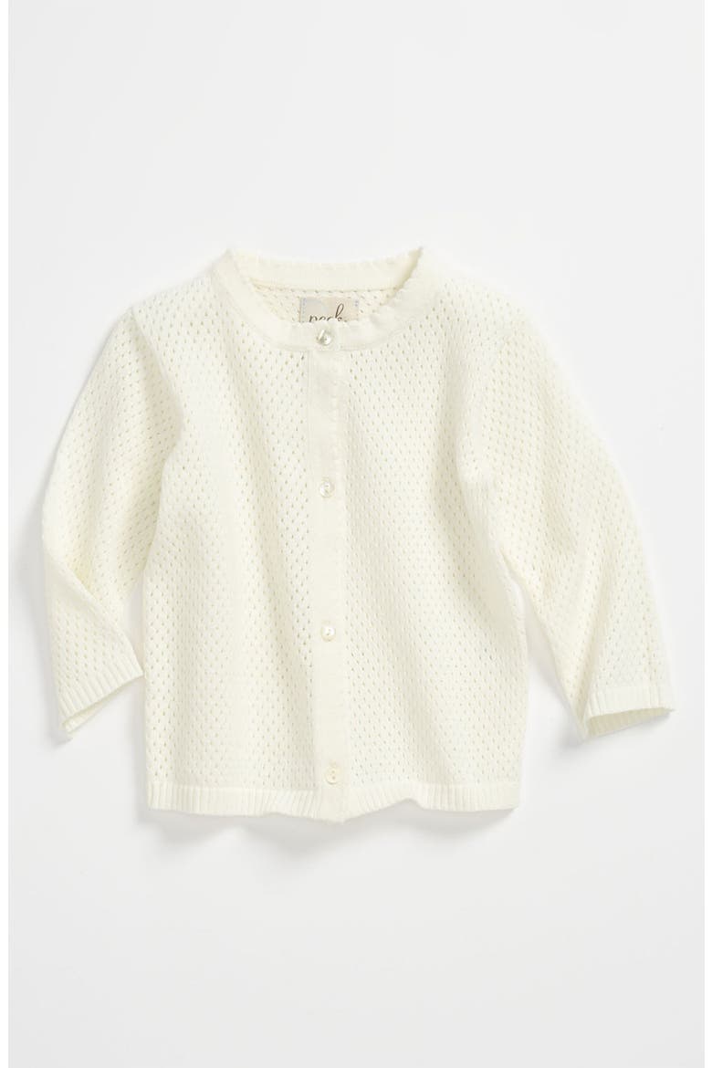 Peek 'Plum' Cardigan, Main, color, CREAM