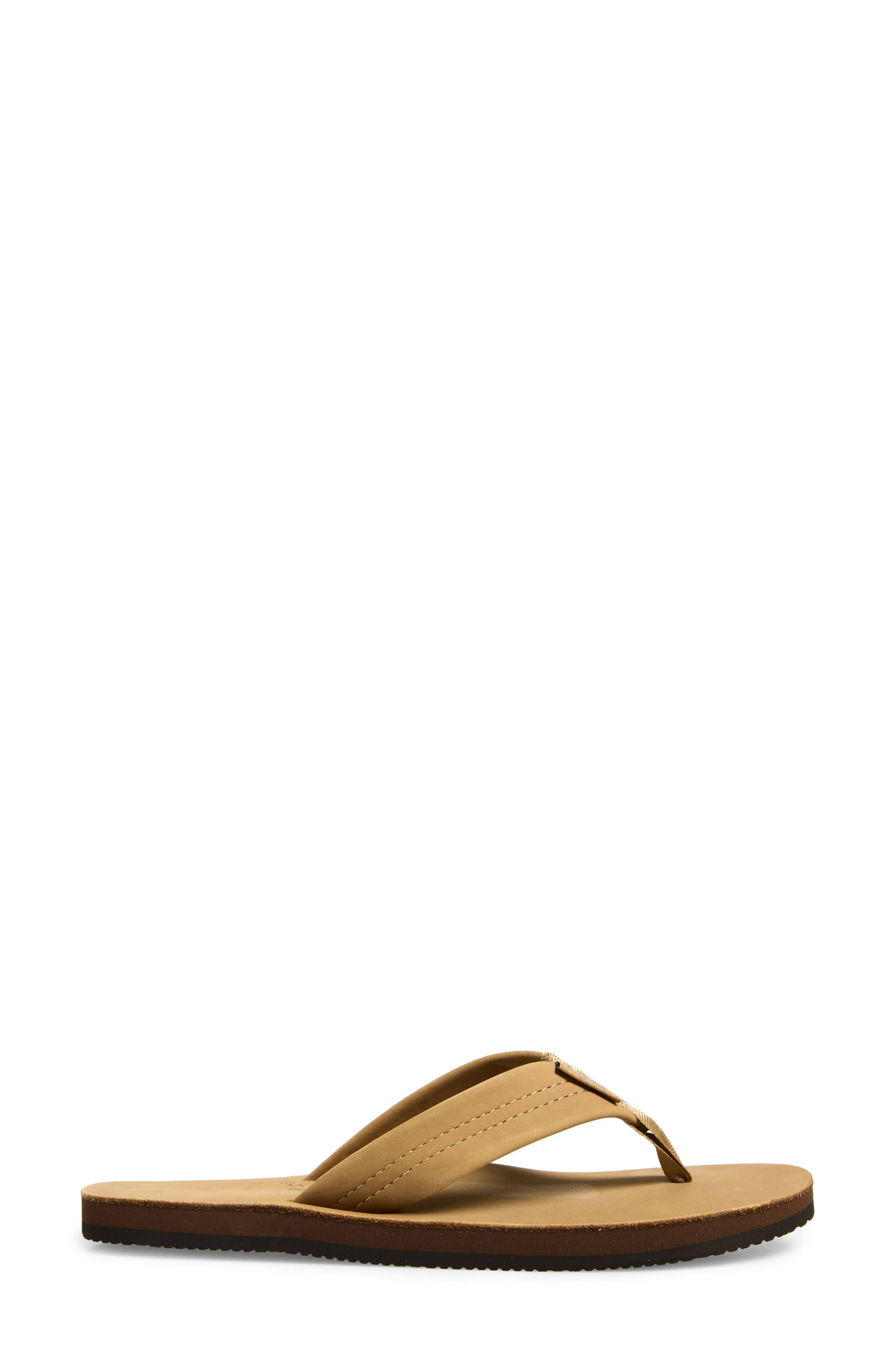 Wide Strap Flip Flop, Alternate, color, SIERRA/SIERRA