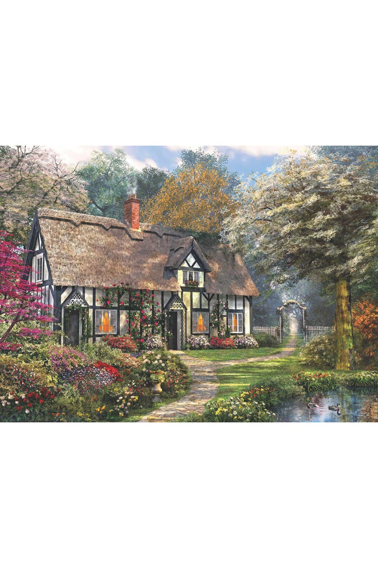 Victorian Garden 1000 piece Jigsaw Puzzle for Adults, Alternate, color, Multicolor