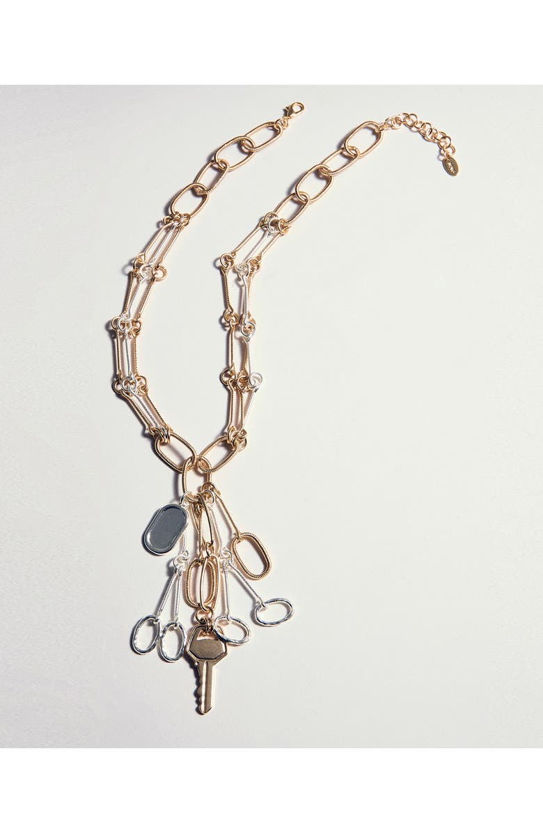 MANGO Pendant Chain Necklace, Alternate, color, 