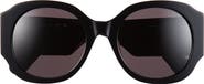 Chloé 55mm Round Sunglasses