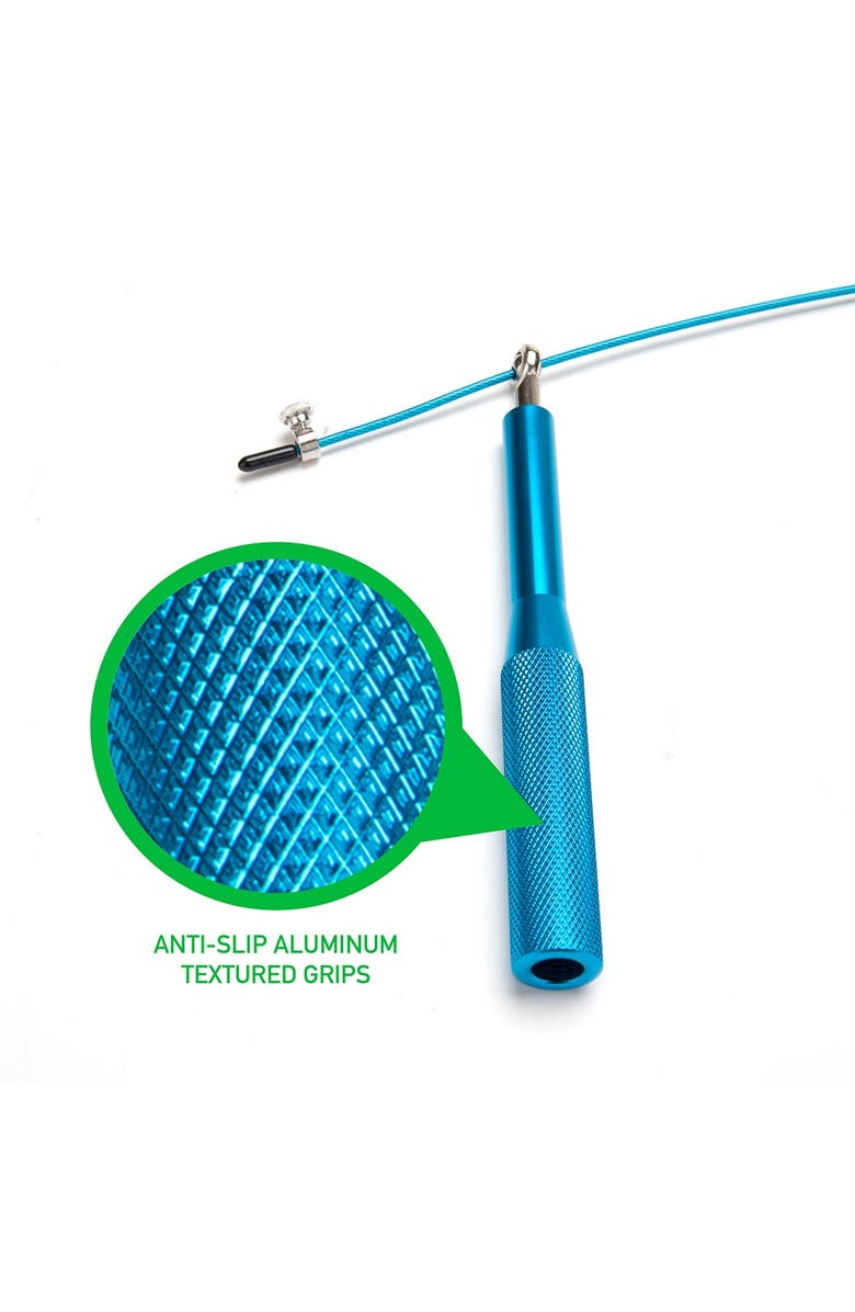 MIND READER Adjustable Rapid Speed Jumping Rope, Alternate, color, 