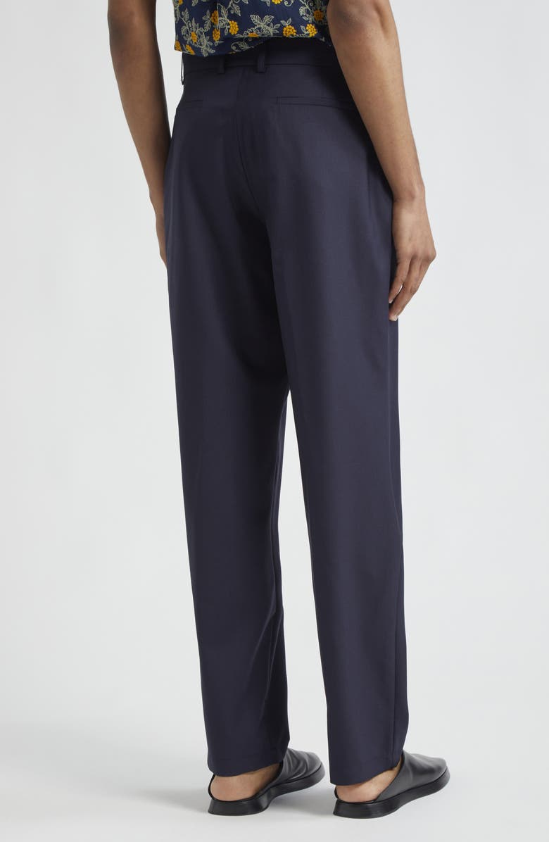 De Bonne Facture Two Pleat Wool Trousers, Alternate, color,
