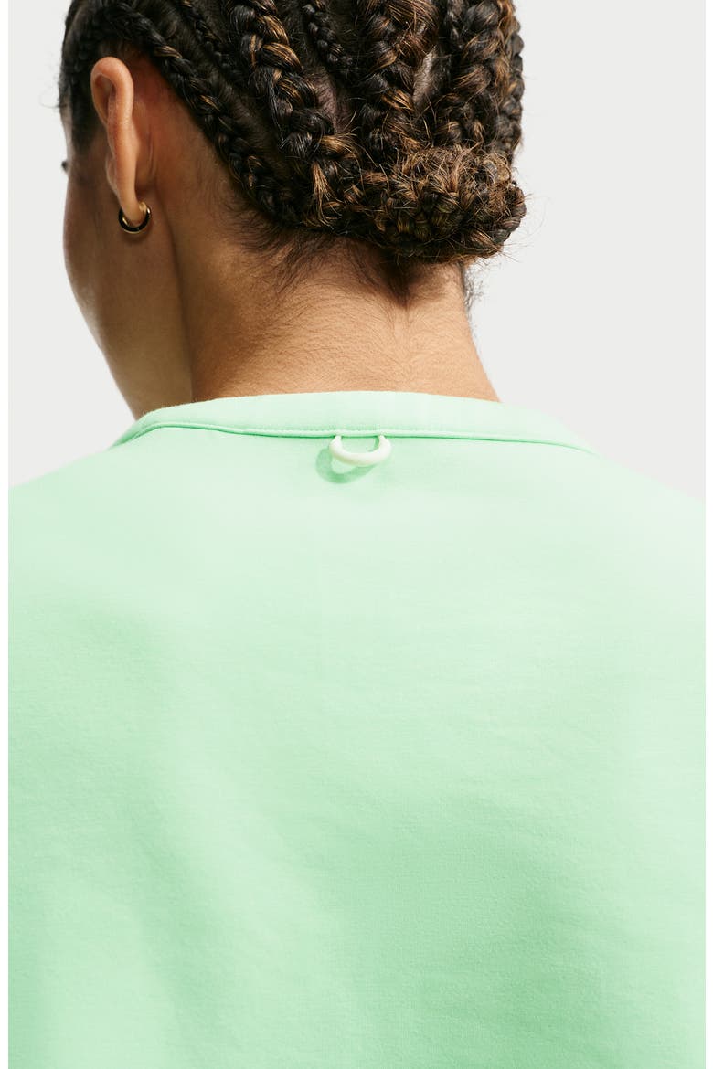 ImpossiblySoft Dri-FIT Oversize Sweatshirt, Alternate, color, CUCUMBER CALM/ ILLUSION GREEN