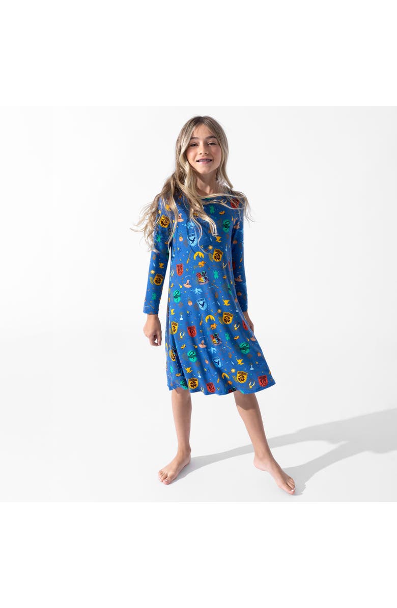 Bellabu Bear Kids' House Pride Short Sleeve Dress, Alternate, color, House Pride